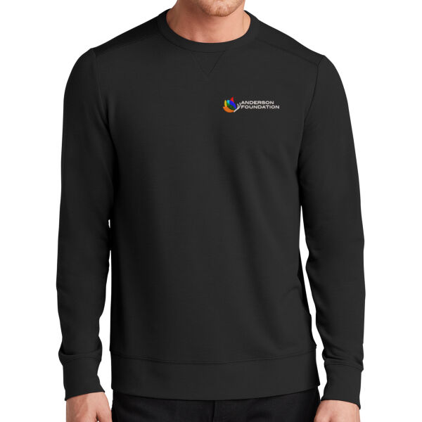 OGIO Luuma Flex Long Sleeve Crew  - Embroidered Logo Thumbnail