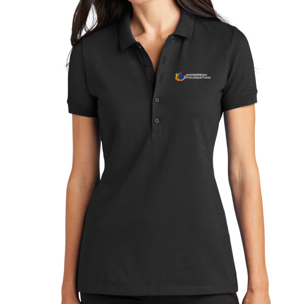 Mercer+Mettle Women's Stretch Heavyweight Pique Polo  - Embroidered Logo Thumbnail