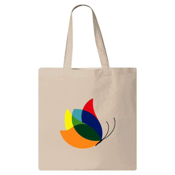 Q-Tees Economical Tote  - Printed Logos Thumbnail