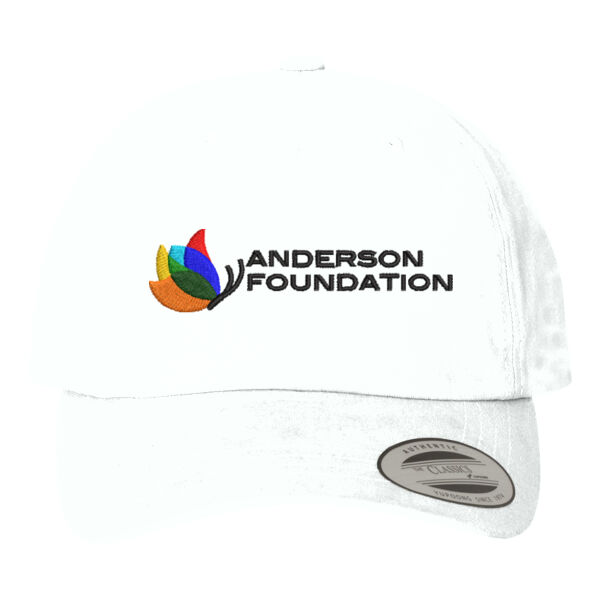 YP Classics Peached Twill Dad's Cap  - Embroidered Logo Thumbnail