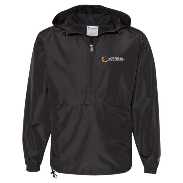 Champion Packable Quarter Zip jacket - Embroidered Logo Thumbnail