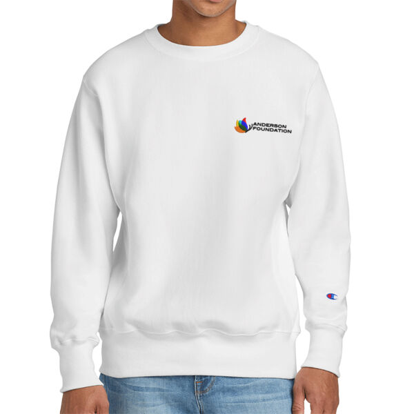 Champion Reverse Weave Crewneck Sweatshirt  - Embroidered Logo Thumbnail