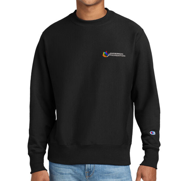 Champion Reverse Weave Crewneck Sweatshirt  - Embroidered Logo Thumbnail