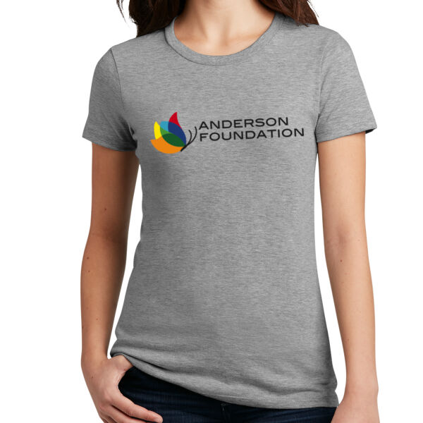 District Women's Perfect Blend Tee  - Printed Logo Thumbnail