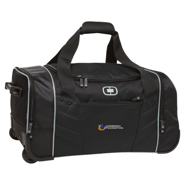 OGIO - Hamblin 30 Wheeled Duffel - Embroidered Logo Thumbnail