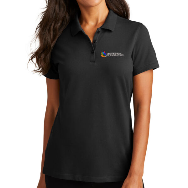 Port Authority Ladies EZCotton Polo - Embroidered Logo Thumbnail
