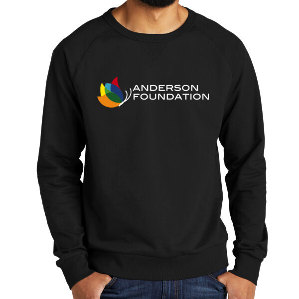 Allmade Unisex Organic French Terry Crewneck Sweatshirt - Printed Logo Thumbnail