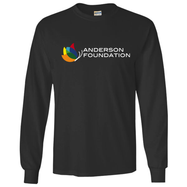 Gildan Ultra Cotton Long Sleeve T-Shirt - Printed Logo Thumbnail