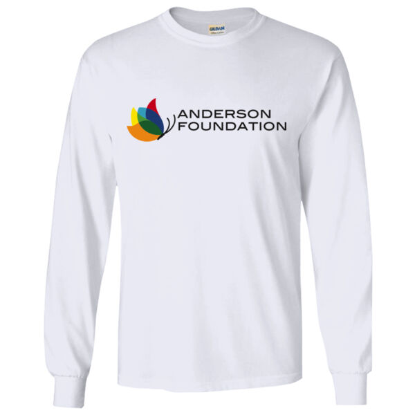 Gildan Ultra Cotton Long Sleeve T-Shirt - Printed Logo Thumbnail