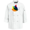 Eight Knot Button Chef Coat with Thermometer Pocket Thumbnail