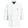 Button Chef Coat with Thermometer Pocket Thumbnail