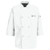 Button Chef Coat with Thermometer Pocket Thumbnail