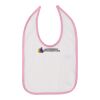 Infant Contrast Trim Premium Jersey Bib Thumbnail